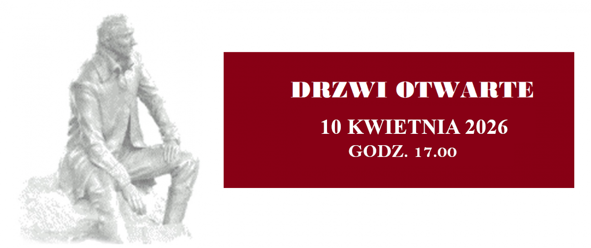 Drzwi Otwarte I Liceum Ogólnokształcącego - 10 KWIETNIA 2026